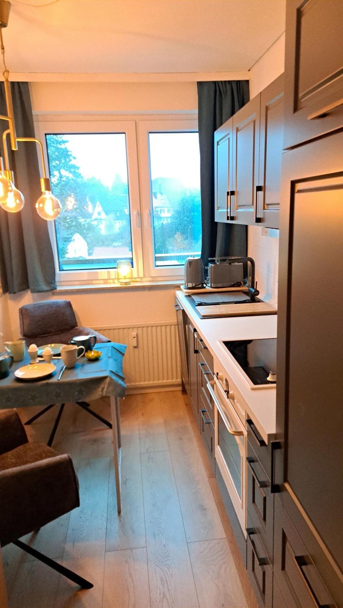 Das Kleine Penthouse Mit Kamin Bad Sachsa Exterior photo