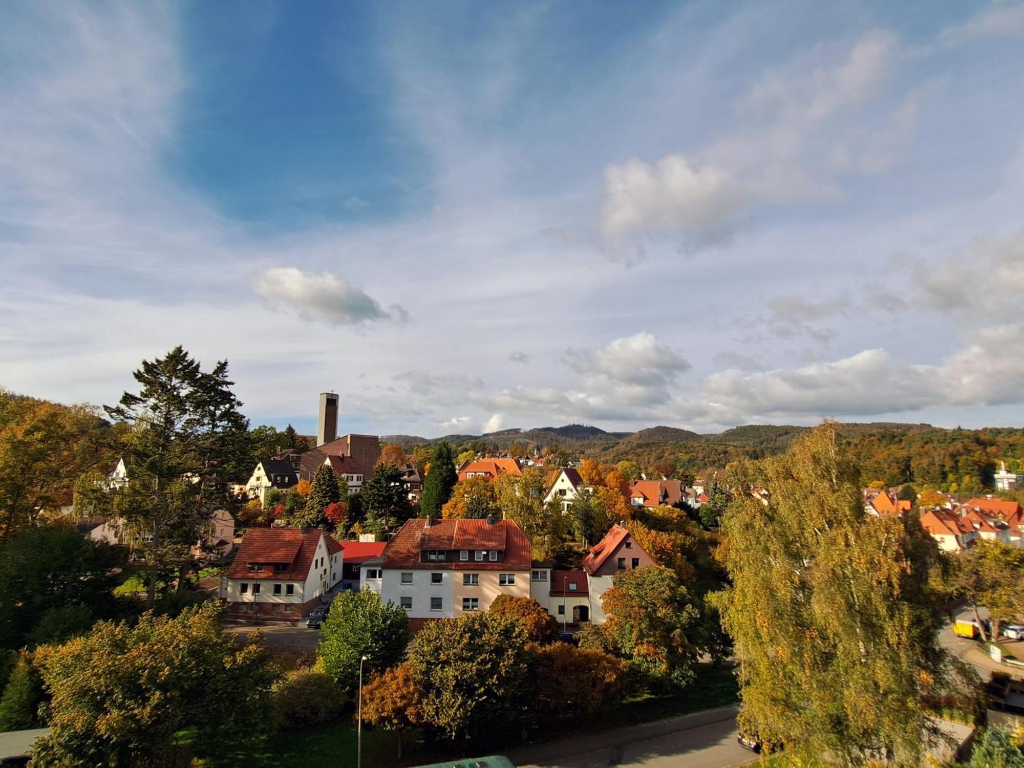 Das Kleine Penthouse Mit Kamin Bad Sachsa Exterior photo