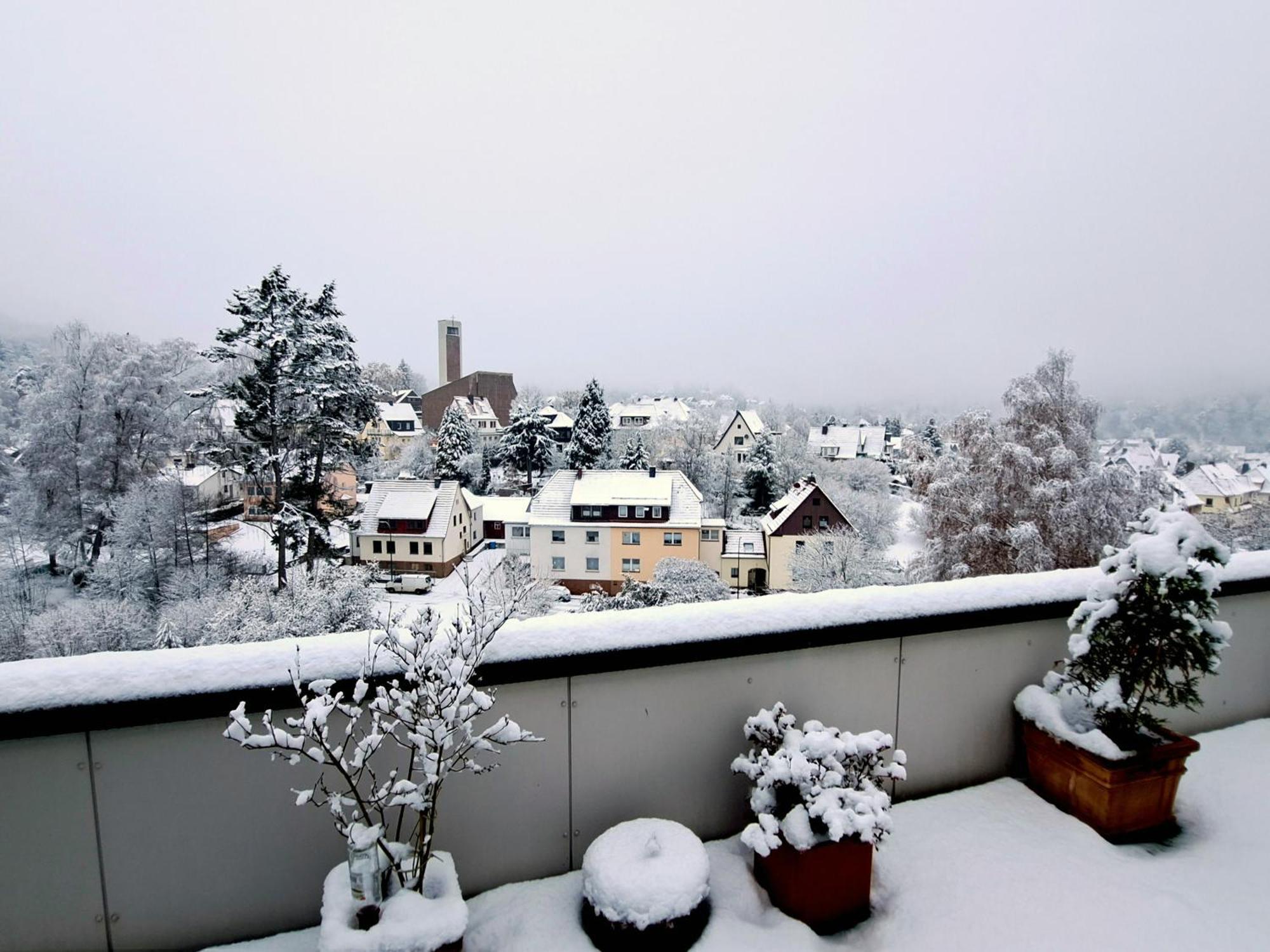 Das Kleine Penthouse Mit Kamin Bad Sachsa Exterior photo