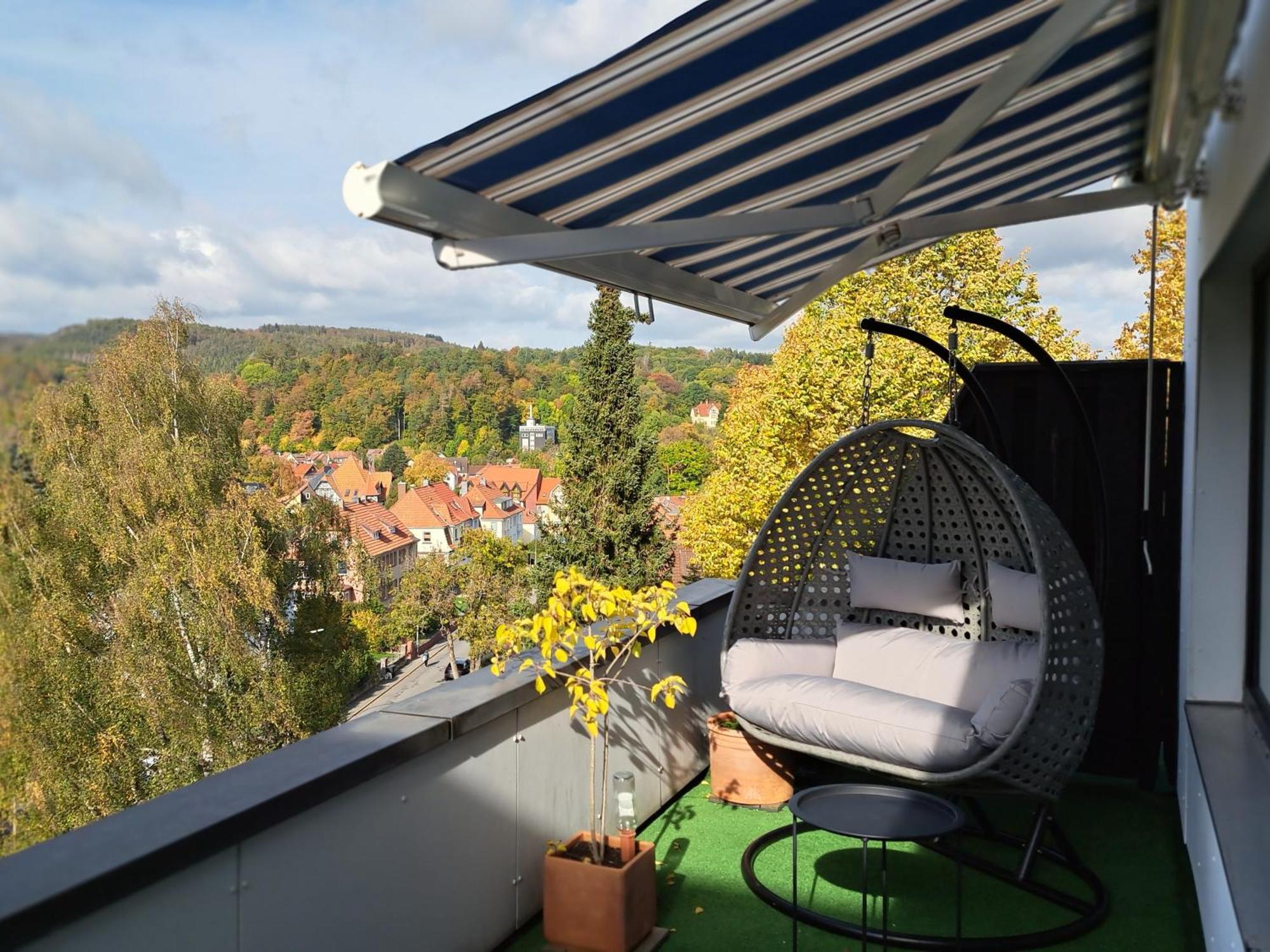 Das Kleine Penthouse Mit Kamin Bad Sachsa Exterior photo